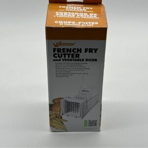 Weston French Fry Ultra Sharp  Easy To Use Cutter and Stainless Vegetable Dicer